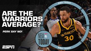 Steph Curry calls the Warriors just average, but PERK SAYS 'HELL NO!' | NBA Today