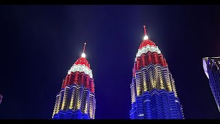 Sambutan Ambang Merdeka 2023 | KLCC Park, Kuala Lumpur | Malaysia 66 Independent Day | Firework