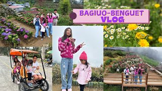 BAGIUO TO BENGUET TRAVEL VLOG | NORTHERN BLOSSOM FLOWER FARM