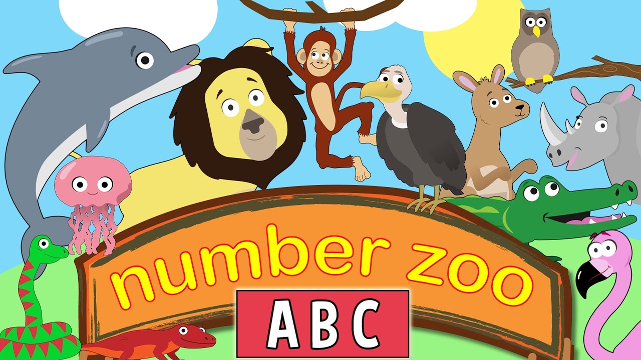 Animal ABC With Number Zoo | Learn The Alphabet With Animals - YouTube