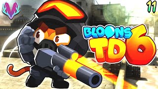 ВЫДВИГАЕМСЯ НА ТОЧКУ! • Bloons TD 6 Прохождение • #11