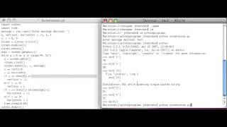 Python Curses Tutorial 8: Colors!