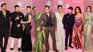 Bollywood's Who's Who Descend At Nations Biggest Fashion Extravaganza Hosted By Ambani's