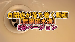 自閉症が落ち着く動画【無限排水溝】5分バージョン