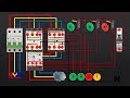 Reverse Forward DOL Starter Power and control Wiring