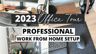 My Work from Home Office Tour :: Professional, Modern Setup for WFH and Content Creation