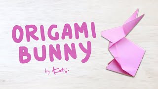 Easy Origami Bunny: How To Fold Origami Easter Bunny in 10 mins!