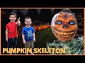 Pumpkin Skeleton LifeEyes Home Depot Halloween | Unboxing of Rotten Patch Posable Skeleton 2021