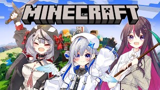 【Minecraft】ついにかな建でマップアート作るぞ！！！in マイクラ【ホロライブ/沙花叉クロヱ】