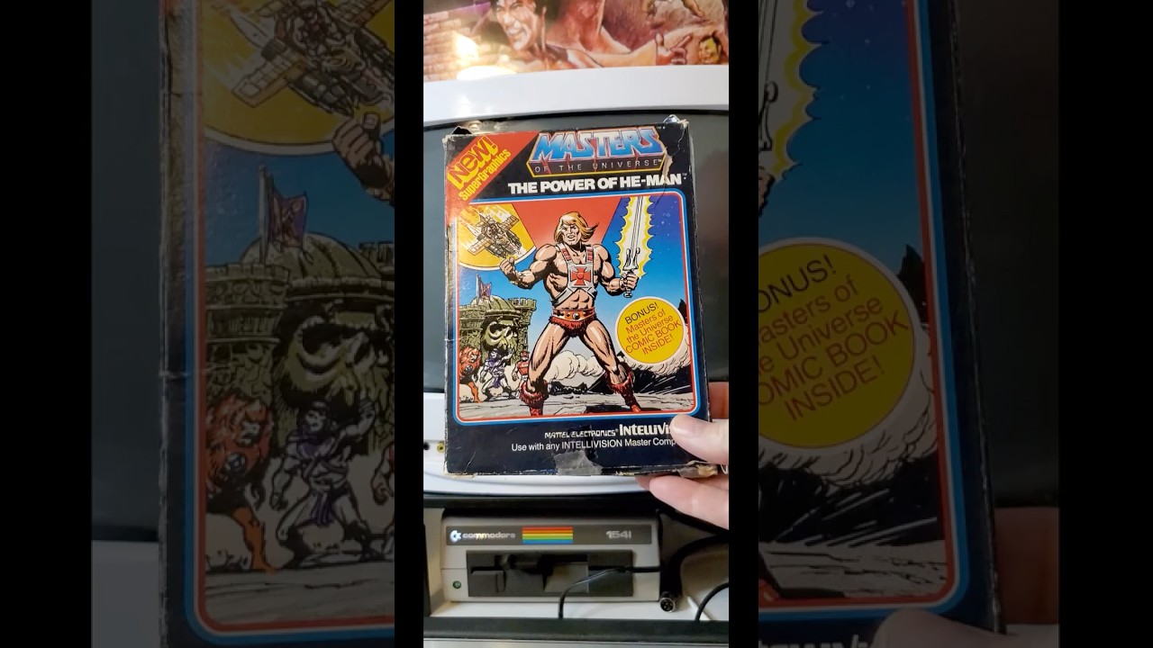 Intellivision Asmr He Man Masters Of The Universe Retro Retrogaming