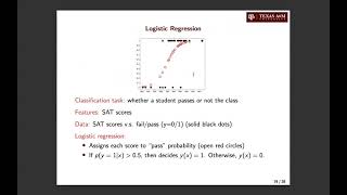 Logistic Regression (Part 2): Binary classification