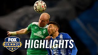 Hertha BSC Berlin vs. Werder Bremen | 2019 Bundesliga Highlights