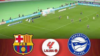 Barcelona vs Alaves LIVE La Liga 2024/25 Full Match - Football Match