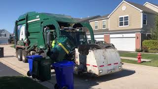 Ex Veolia Garbage Truck: Mack LEU McNeilus Curotto