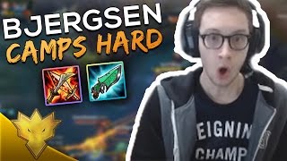 When Bjergsen Decides to Camp Top... - TSM Bjergsen Stream Highlights & Funny Mo