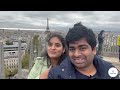 finally మేము parisలో అడుగుపెట్టాం paris vlog paris europe arcdetriomphe montmartre jetaime