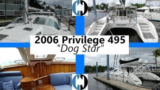 Walkthrough of a 2006 Privilege 495 Catamaran 