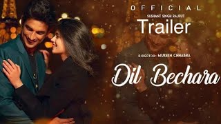 Dil Bechara | Official Trailer | Sushant Singh Rajput, Sanjana Sanghi, Saif Ali Khan | 29 Nov 2019