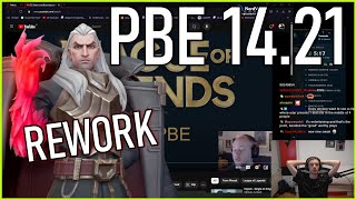 Nemesis reacts to Phreak's PBE Changes! Bounty and SWAIN REWORK! (14.21)