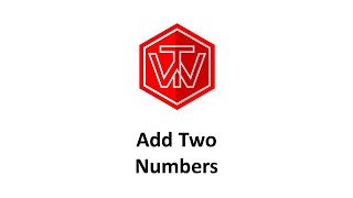 Add Two Numbers | LeetCode 2 | Coding Interview Tutorial