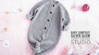 KNITTING PATTERN Baby Jumpsuit/Onesie \