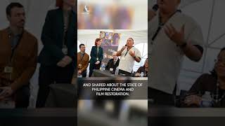 INTERNATIONAL AUDIENCE WITNESS ABS-CBN FILM RESTORATION CLASSICS AT VESOUL FILM