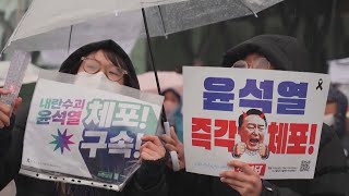 Rival protesters rally in South Korea