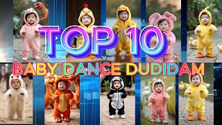 Top 10 Em Bé Nhảy Múa Dudidamdam Dễ Thương Nhất | Phần 1