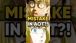 Did You Spot THIS Mistake in AOT?