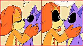 Catnap x Dogday Want Kiss | Poppy Playtime Chapter 3 | Comic Dub