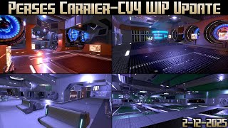 Empyrion Galactic Survival - Perses Carrier-CV4 WIP Update 2/12/2025