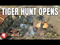 TIGER HUNT OPENS - Company of Heroes 3 - British Forces Gameplay - 4vs4 Multiplayer - No Commentary