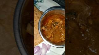 ଗରମ୍ ଗରମ୍ ପୁରୀ ସହିତ ଚିକେନ୍🤤 #trending#viralvideo#subscribe