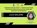 Pedagogi Sukar   Lilis Galang   Shuhada Hamid