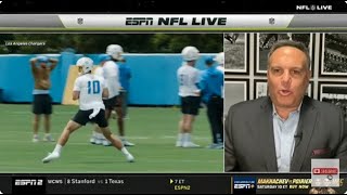 ESPN NFL LIVE | STUNNED Justin Herbert And Harbaugh Will LEAD LA Chargers To Pla