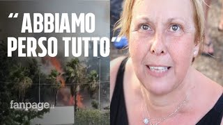 Incendio alla Plaia di Catania: \