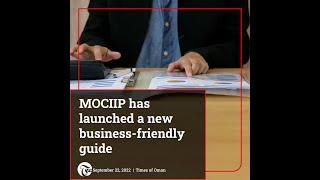 PAGE 1 Story: MOCIIP launches new business friendly guide