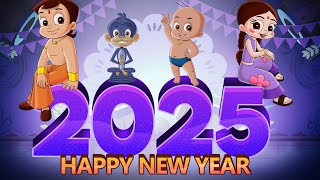 Chutki - Countdown Begins! 🕛 | Celebrating New Year | Bheem Cartoons for Kids