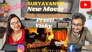 SOORYAVANSHI | Akshay Kumar, Ajay D, Ranveer S, Katrina K | Rohit Shetty | Trailer Reaction! P.V