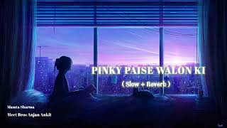 Pinky hai paise walon ki  [slowed Reverb]  Film Zanjeer. Mamta Sharma, Meet Bros Anjan Ankit