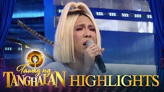 Tawag ng Tanghalan: Vice Ganda expresses his emotions through singing