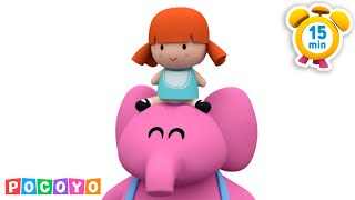 🗑️ めいわくなおきゃくさま 👹 （15分）l Pocoyo 🇯🇵 日本語 - 公式チャンネル | 全話　子どものためのアニメ動画