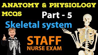 Anatomy and physiology mcq | Skeletal system | Multiple Choice Questions