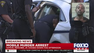 Murder arrest in Mobile caught on camera