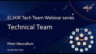 ELIXIR Technical Team Webinar Jan 2023