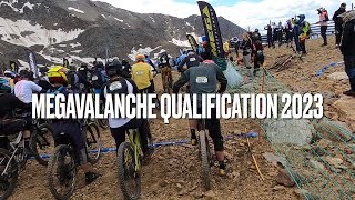 Megavalanche qualification 2023 - from 102nd to 8th