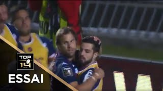 TOP 14 - Essai de Yann LESGOURGUES (UBB) - Bordeaux-Bègles - Montpellier - J22 - Saison 2020/2021