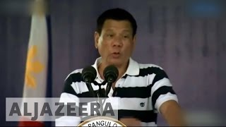 Philippines drug war: Duterte does not want interference