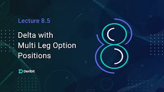 8.5 Delta of multi leg option positions - Deribit Options Course Basics