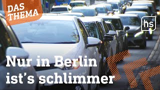 Warum Autofahrer in Frankfurt besonders langsam vorankommen I hessenschau DAS THEMA